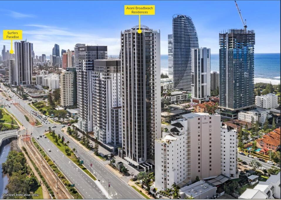Broadbeach Business Or Leisure Голд-Кост Экстерьер фото
